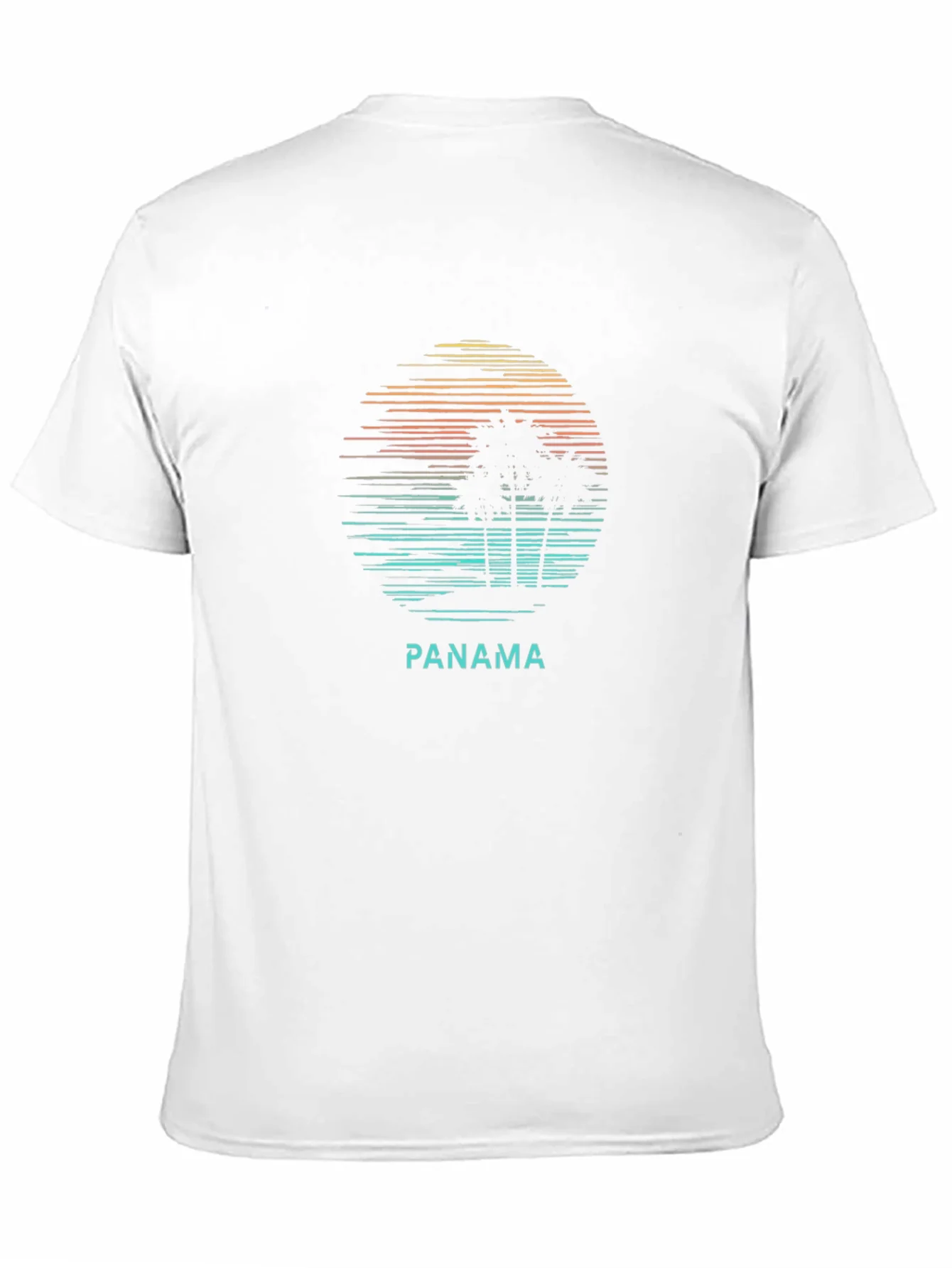 Retro Panama Palm Tree T-Shirt