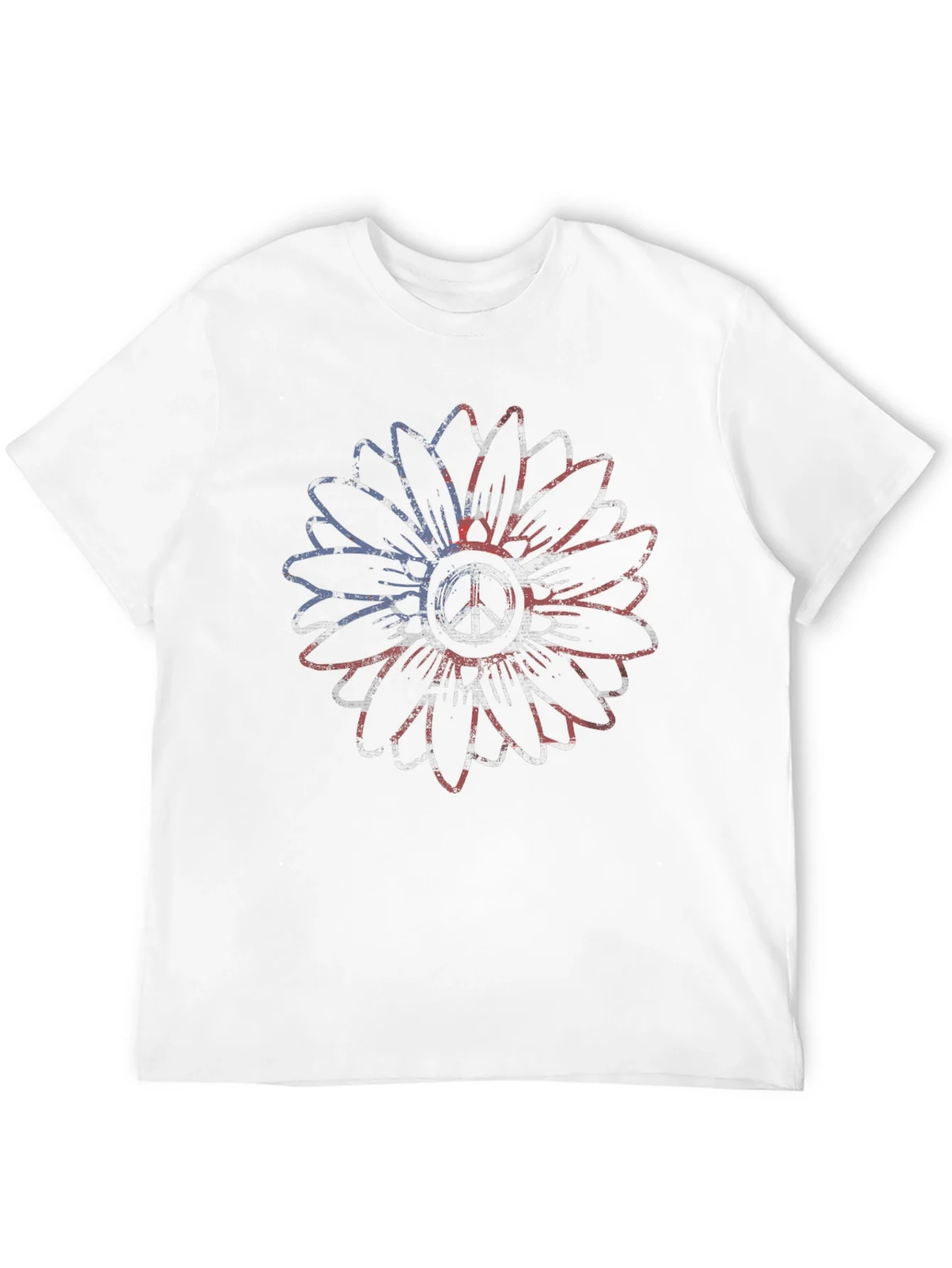 Peace Sunflower Graphic Tee
