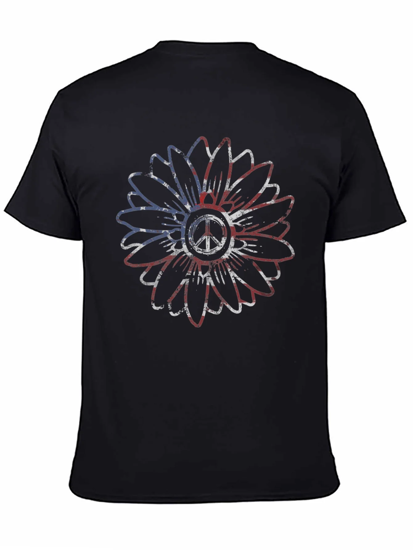 Peace Sunflower Graphic Tee