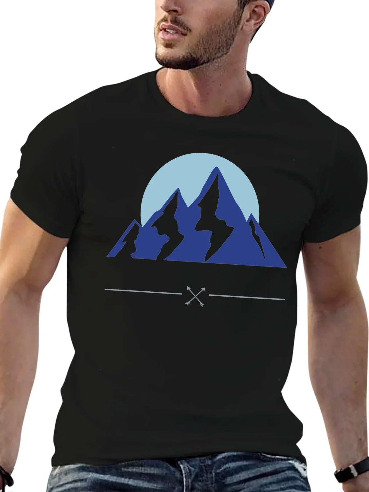 Mountain Graphic Tee - Adventure Style