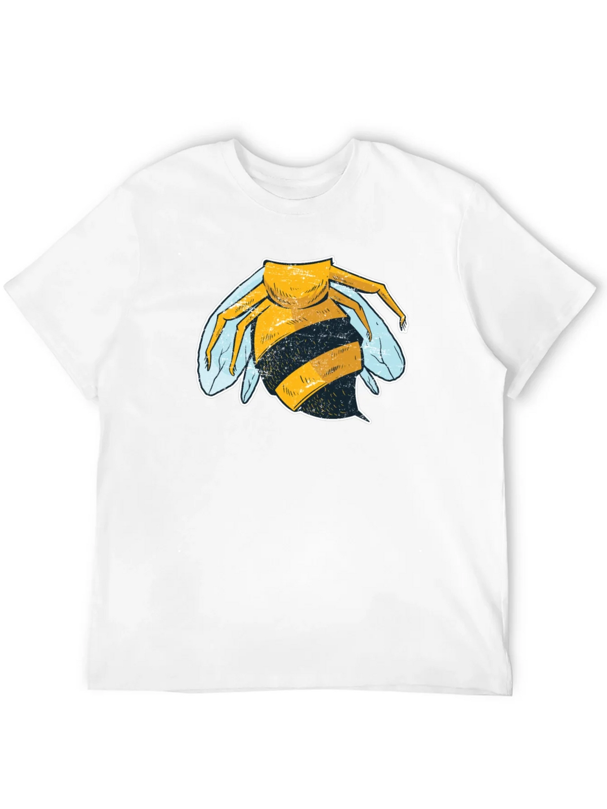Cool Bee Graphic T-Shirt - Black Cotton Tee