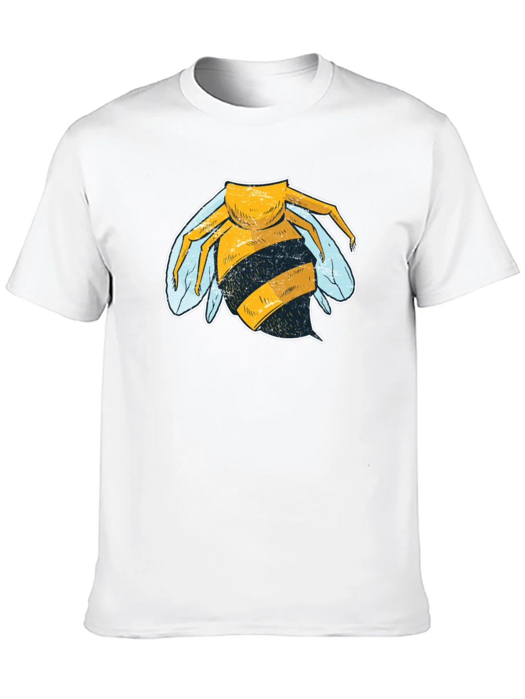 Cool Bee Graphic T-Shirt - Black Cotton Tee