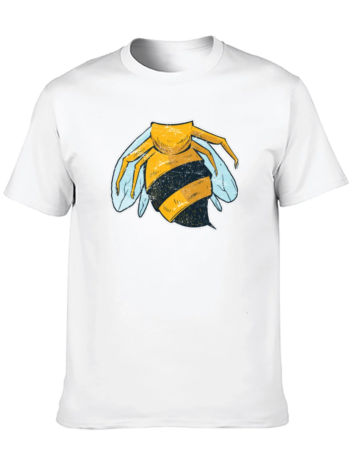 Cool Bee Graphic T-Shirt - Black Cotton Tee