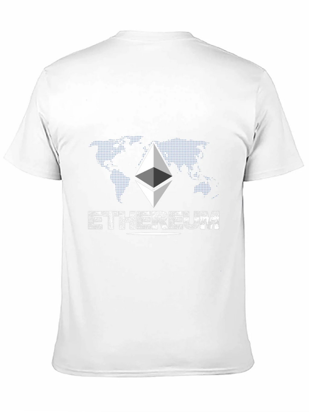 Ethereum Graphic Print Black T-Shirt