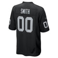 LV.Raiders #00 Geno Smith Black Game Stitched American Football Jerseys