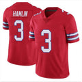 B.Bills #3 Damar Hamlin Red Limited Jersey Stitched American Football Jerseys