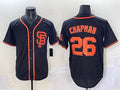 San Francisco Giants #26 Matt Chapman Black Cool Base Stitched Baseball Jersey