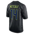 S.Seahawks #14 DK Metcalf Black Chase Stitched American Football Jerseys