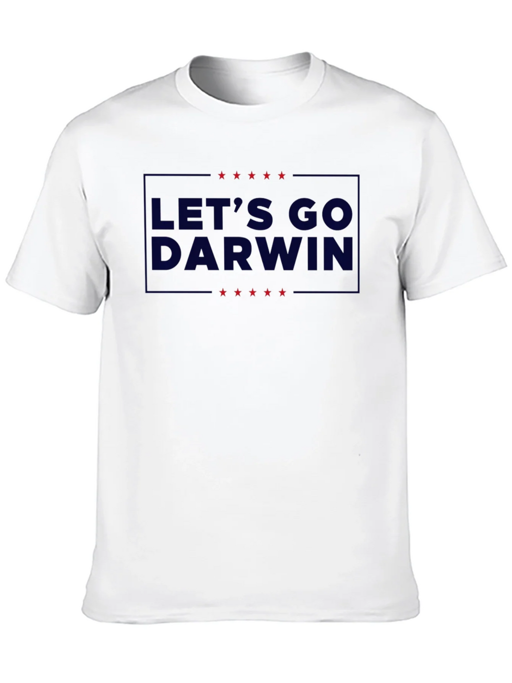 Lets Go Darwin Graphic Tee - Black Crew Neck