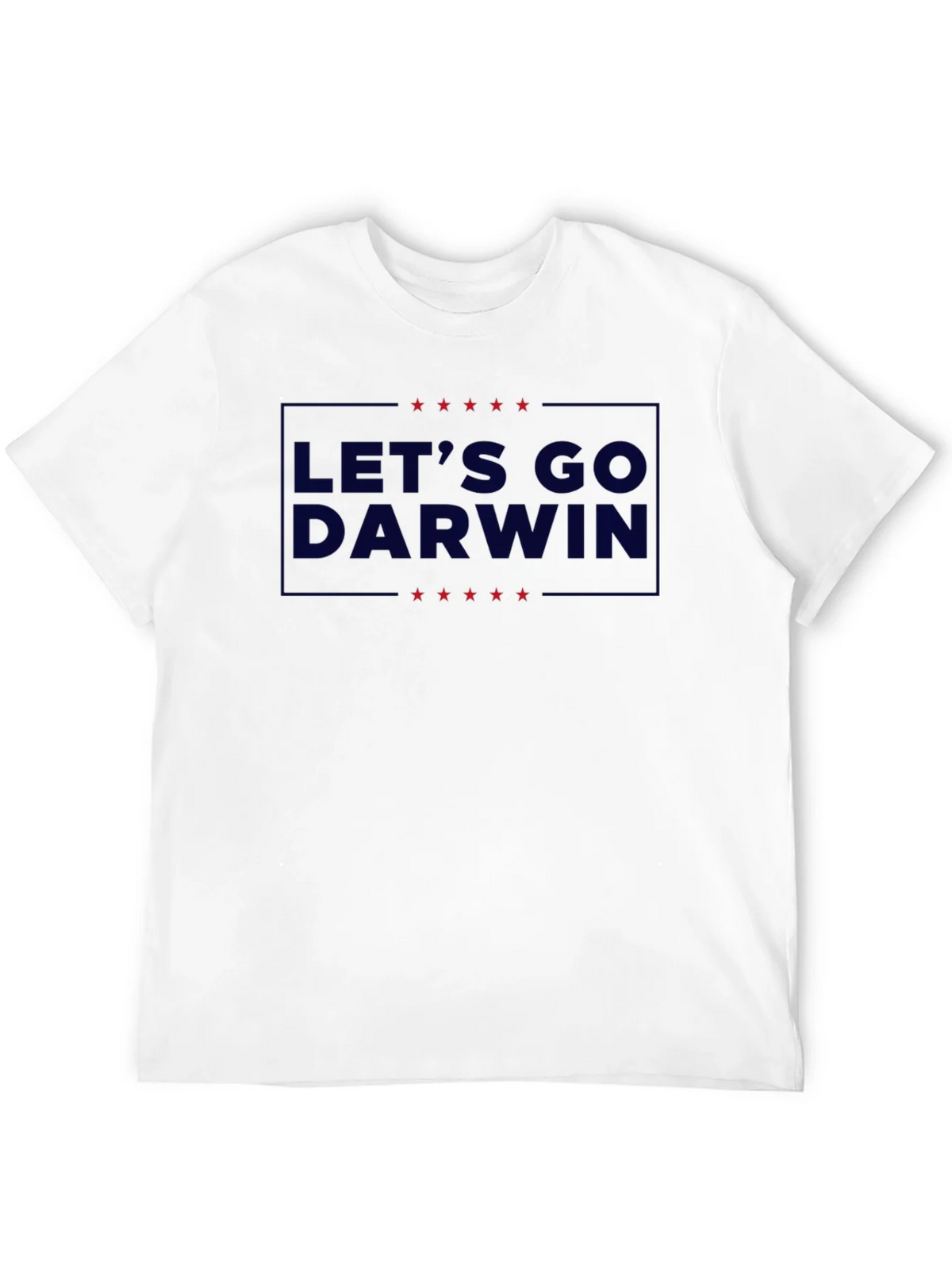 Lets Go Darwin Graphic Tee - Black Crew Neck