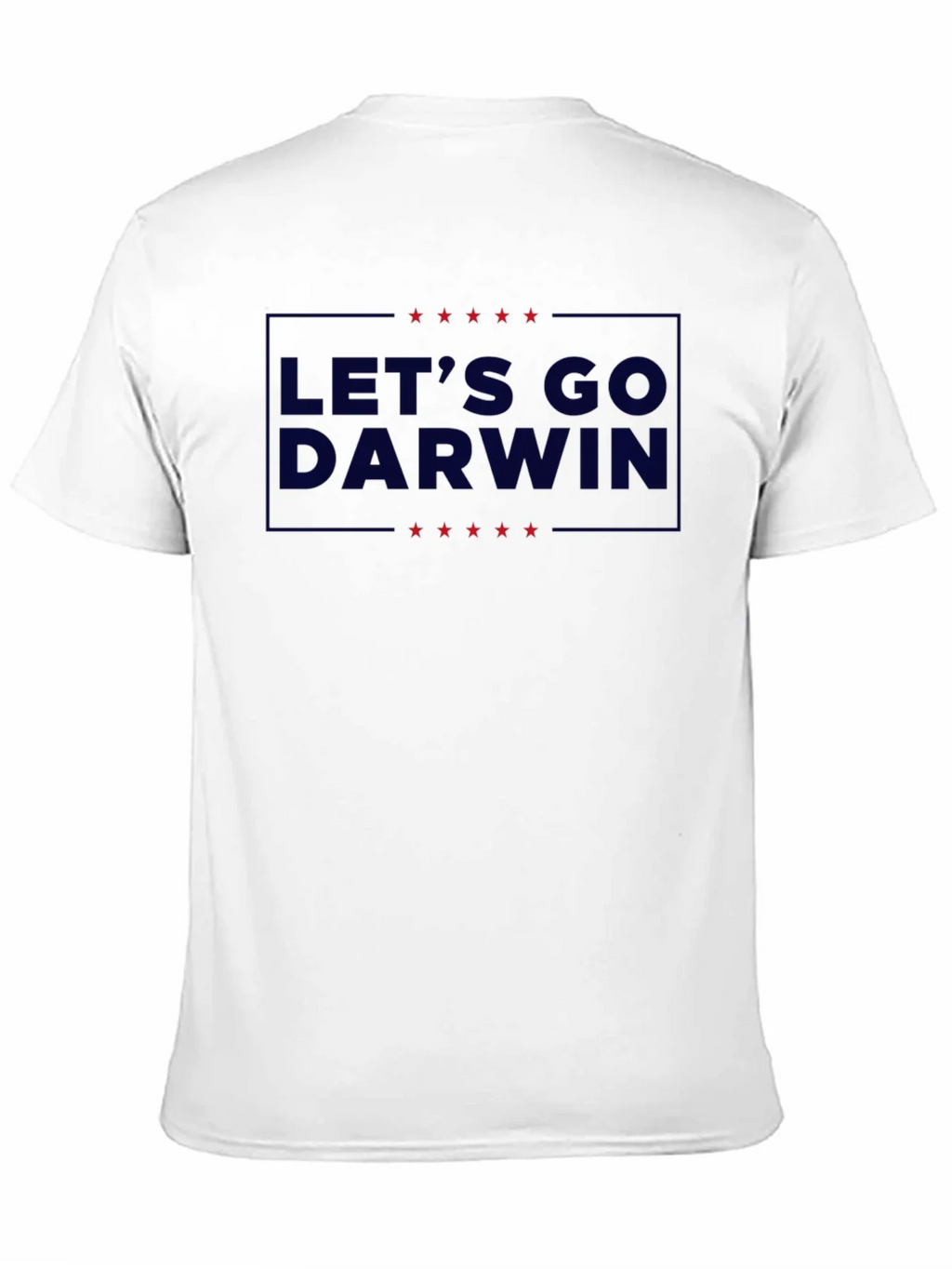 Lets Go Darwin Graphic Tee - Black Crew Neck