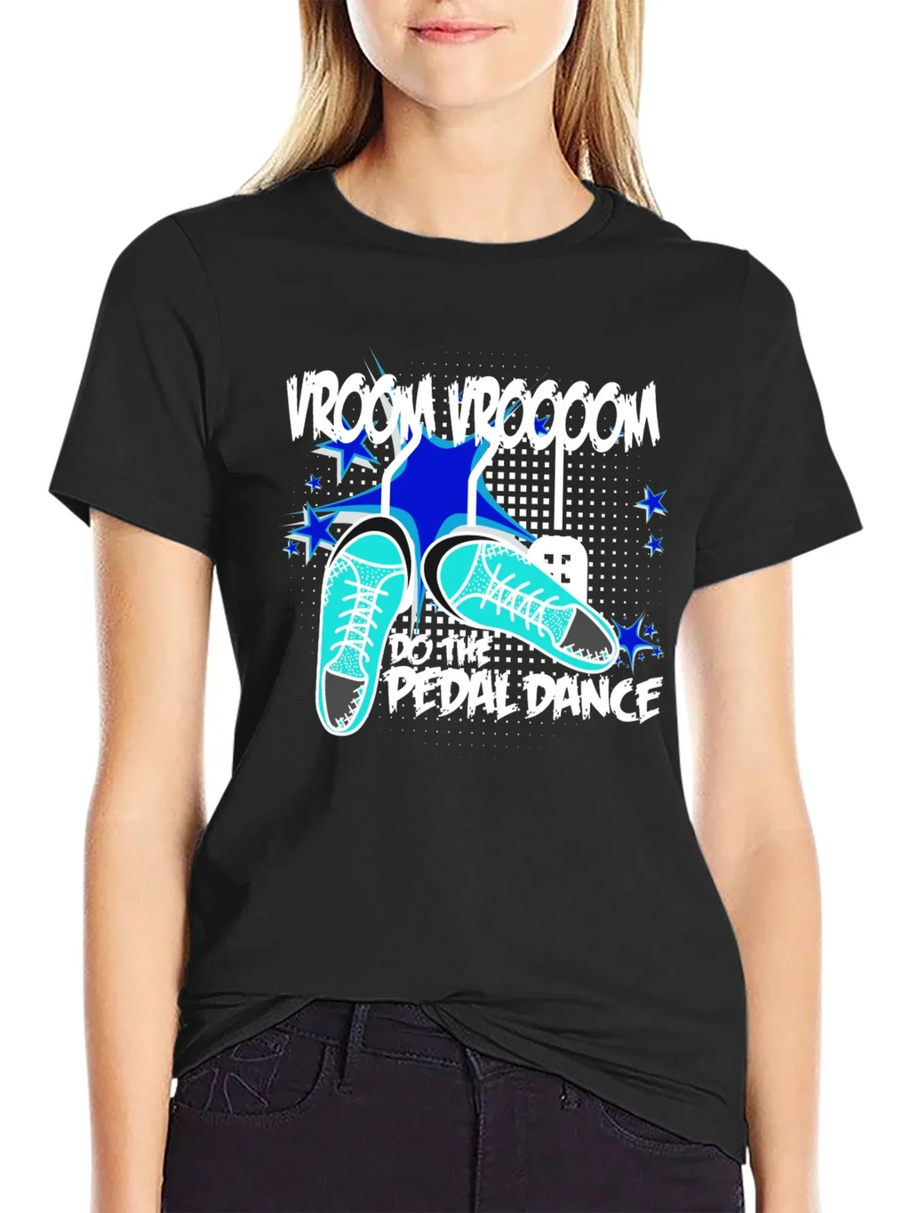 Vroom Pedal Dance T-Shirt - Unique Graphic Tee