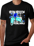 Vroom Pedal Dance T-Shirt - Unique Graphic Tee