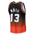 P.Suns #13 Steve Nash 1996-97 Hardwood Classics Fadeaway Swingman Player Jersey Orange-Black Stitched American Basketball Jersey