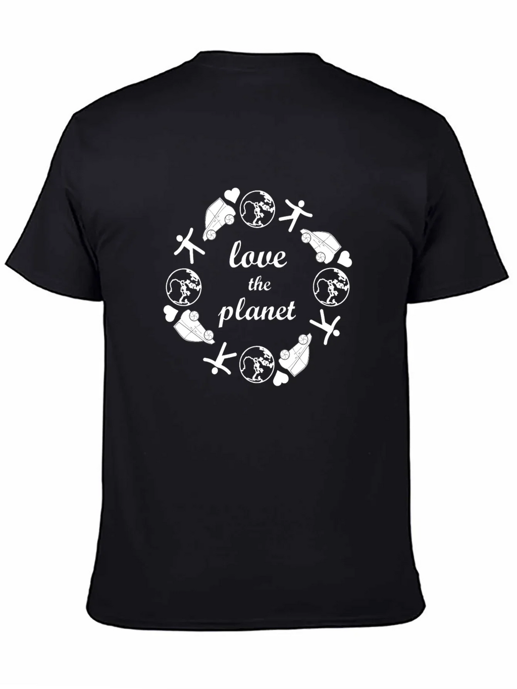 Love The Planet Graphic Tee - Eco Friendly Shirt