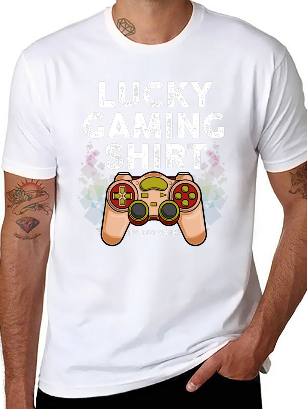 Lucky Gaming Shirt - Dont Wash Gamer Tee