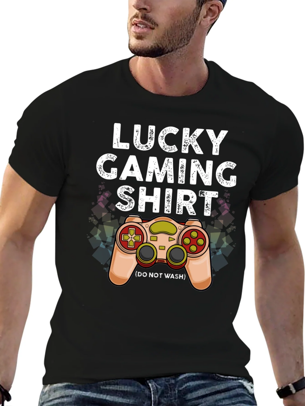 Lucky Gaming Shirt - Dont Wash Gamer Tee