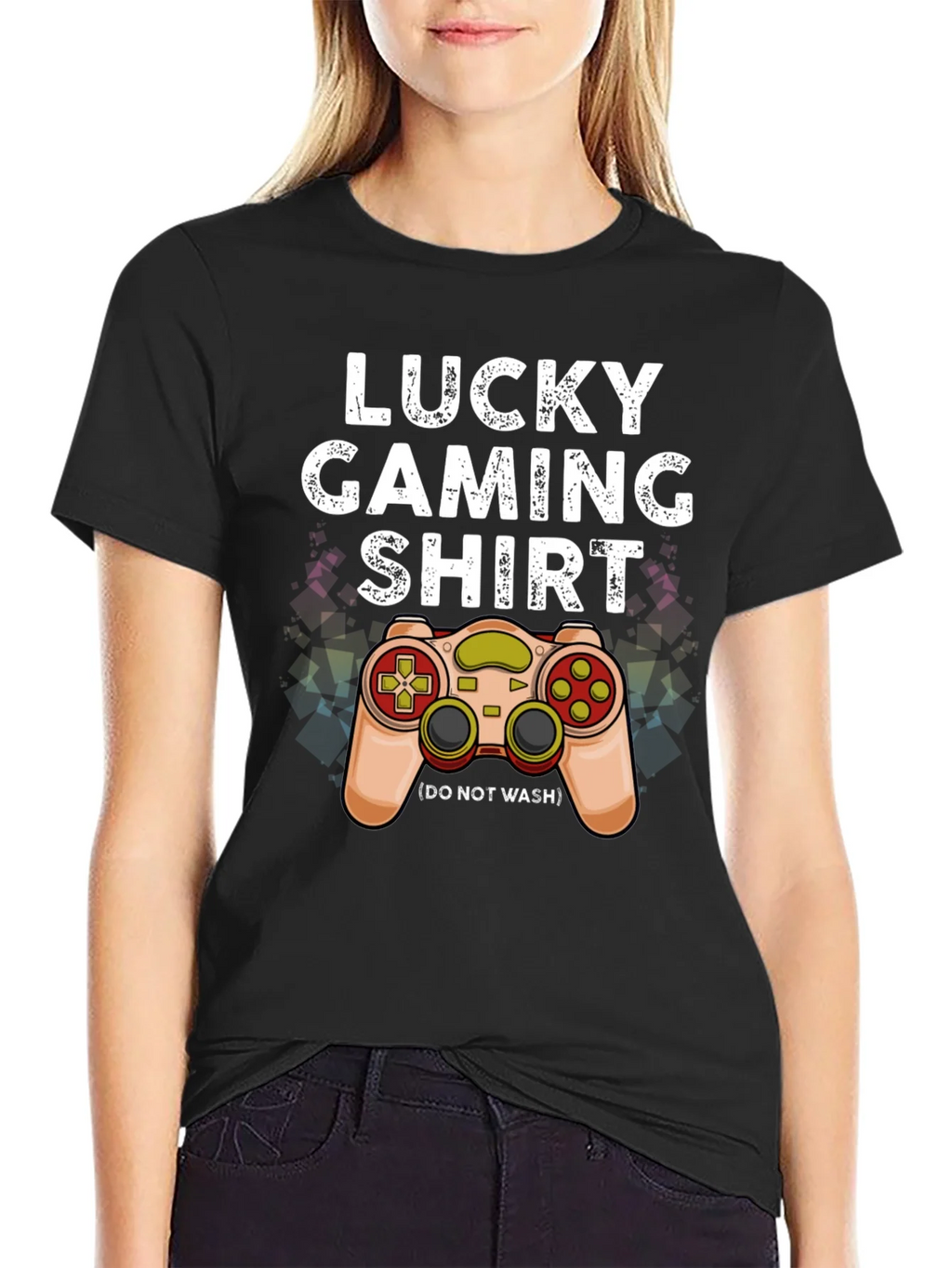 Lucky Gaming Shirt - Dont Wash Gamer Tee