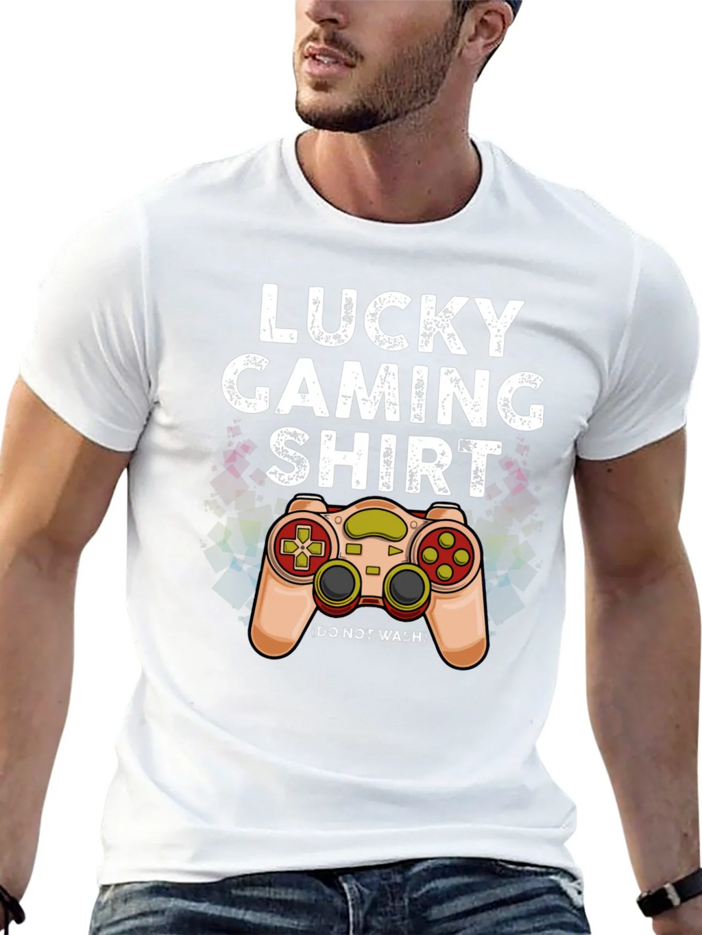 Lucky Gaming Shirt - Dont Wash Gamer Tee