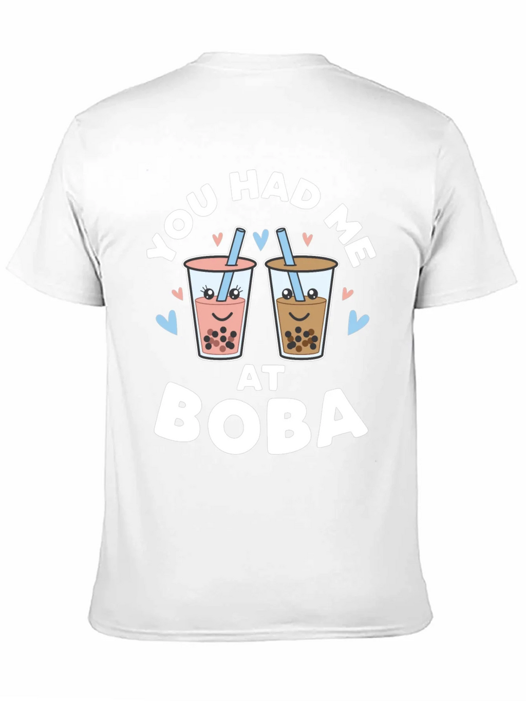 You Had Me At Boba Black Graphic Tee