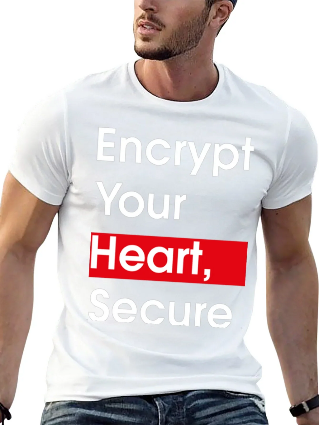 Encrypt Your Heart Graphic Tee