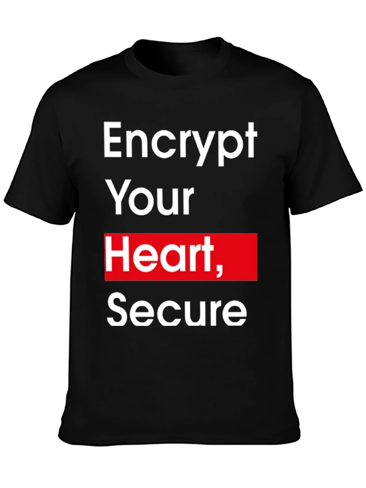 Encrypt Your Heart Graphic Tee