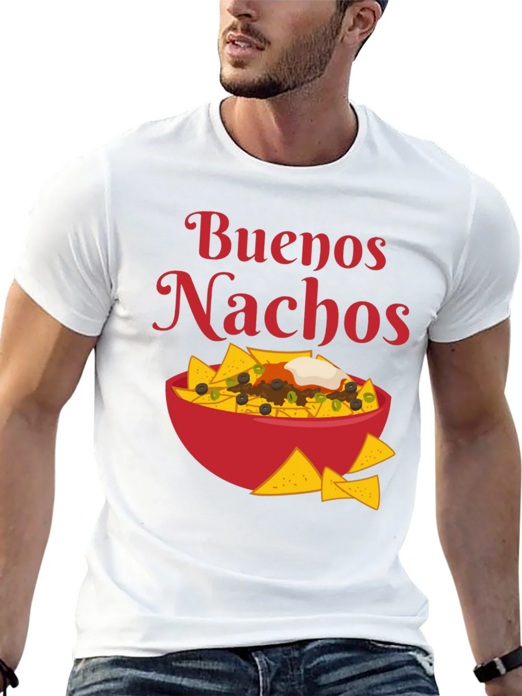 Buenos Nachos Graphic T-Shirt - Foodie Apparel