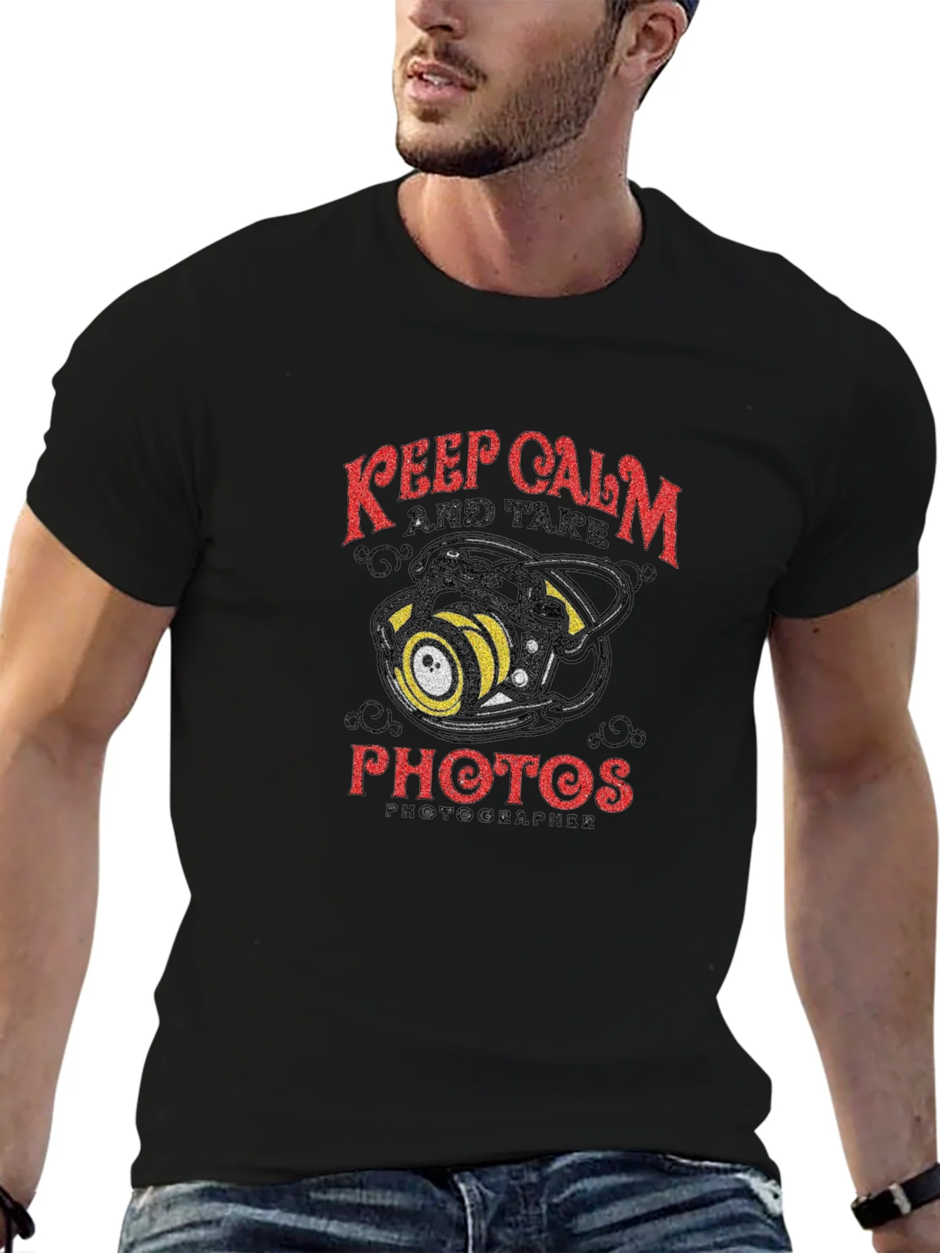 Keep Calm & Take Photos Graphic Tee