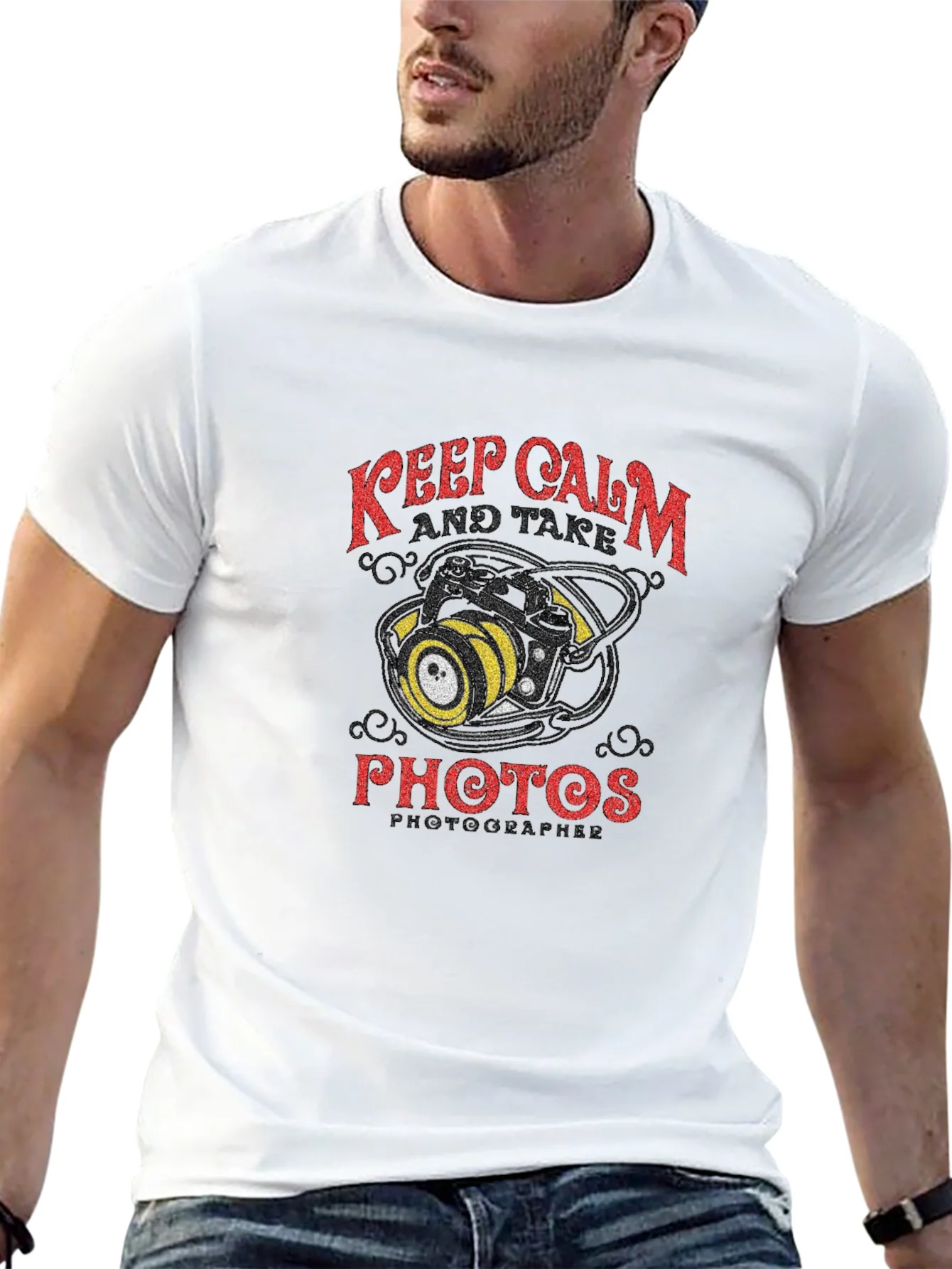 Keep Calm & Take Photos Graphic Tee