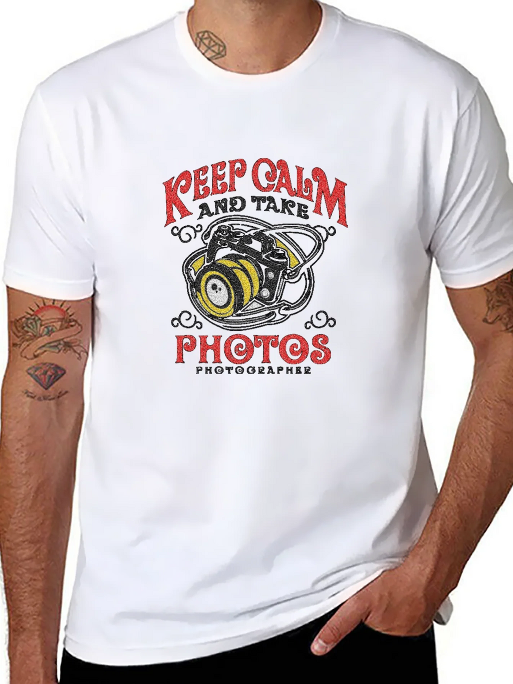 Keep Calm & Take Photos Graphic Tee