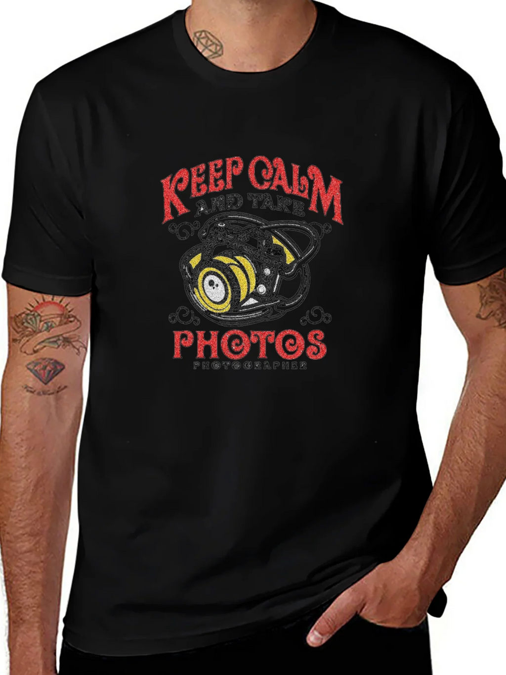 Keep Calm & Take Photos Graphic Tee