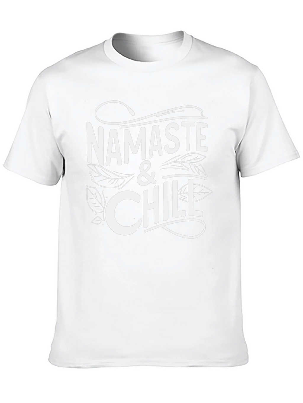 Namaste & Chill Graphic Tee - Relaxed Style