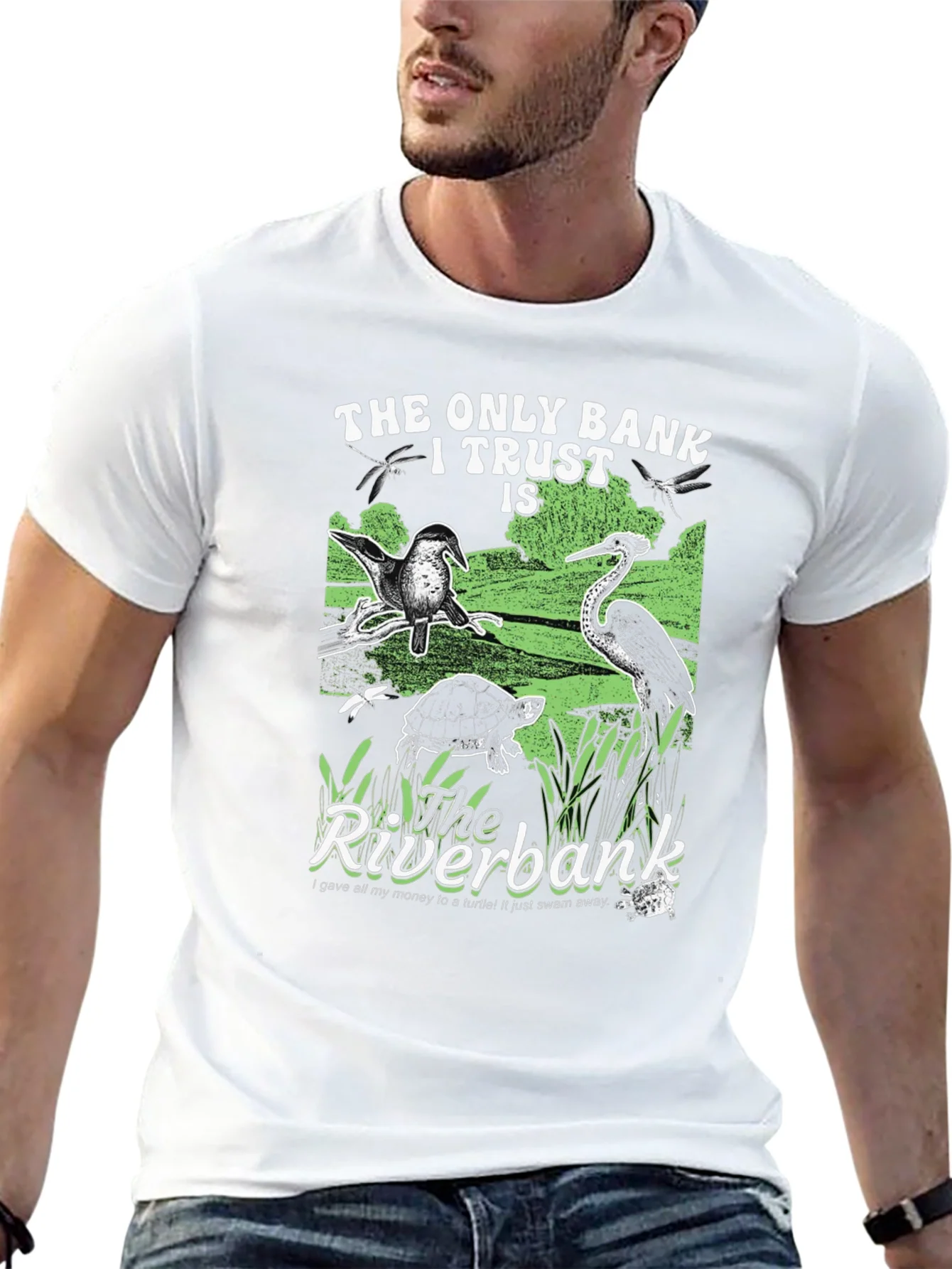 Riverbank Trust T-Shirt - Nature Lover Tee