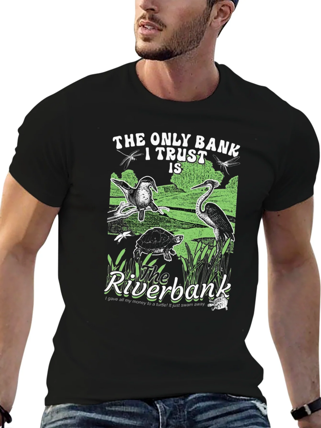 Riverbank Trust T-Shirt - Nature Lover Tee