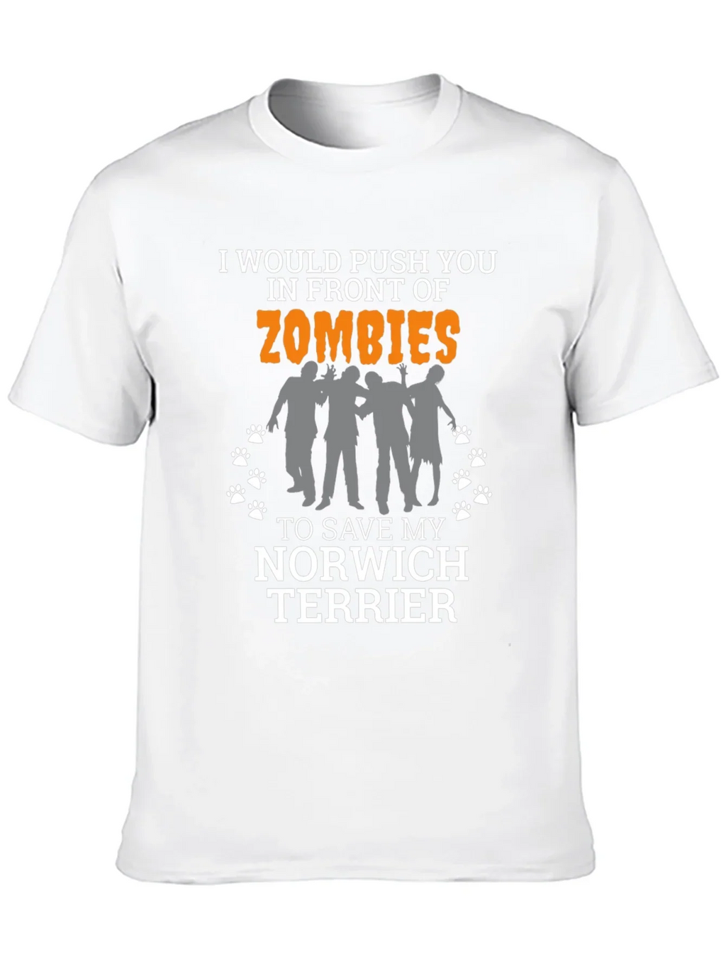 Zombie Norwich Terrier T-Shirt