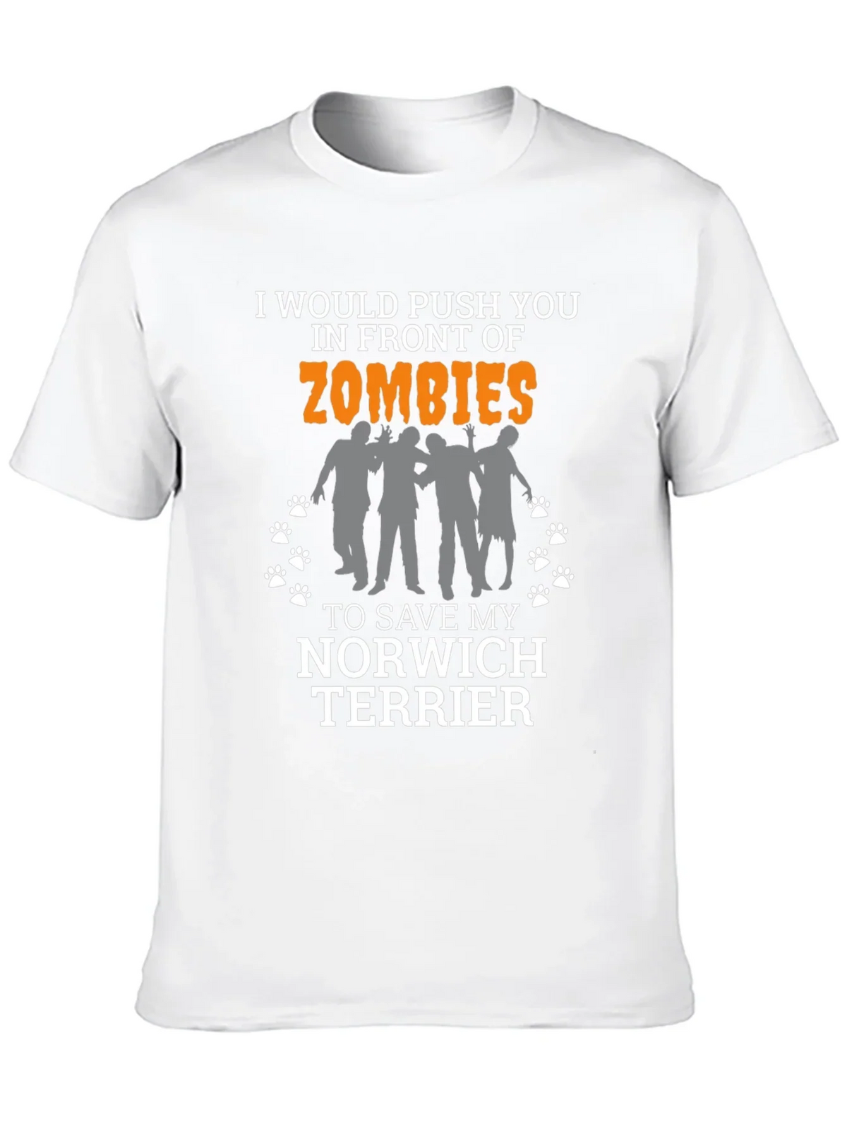 Zombie Norwich Terrier T-Shirt