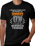 Zombie Norwich Terrier T-Shirt