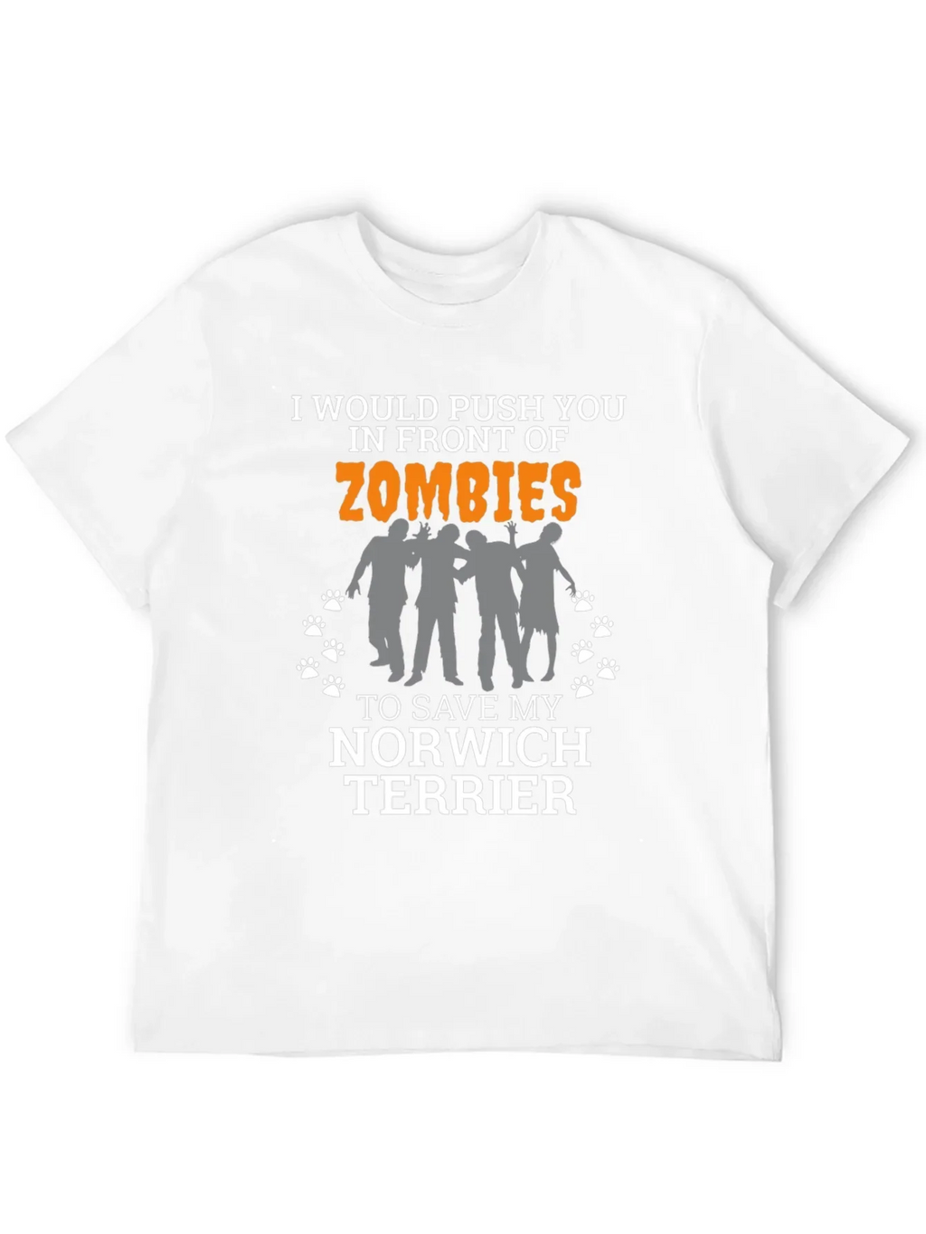 Zombie Norwich Terrier T-Shirt