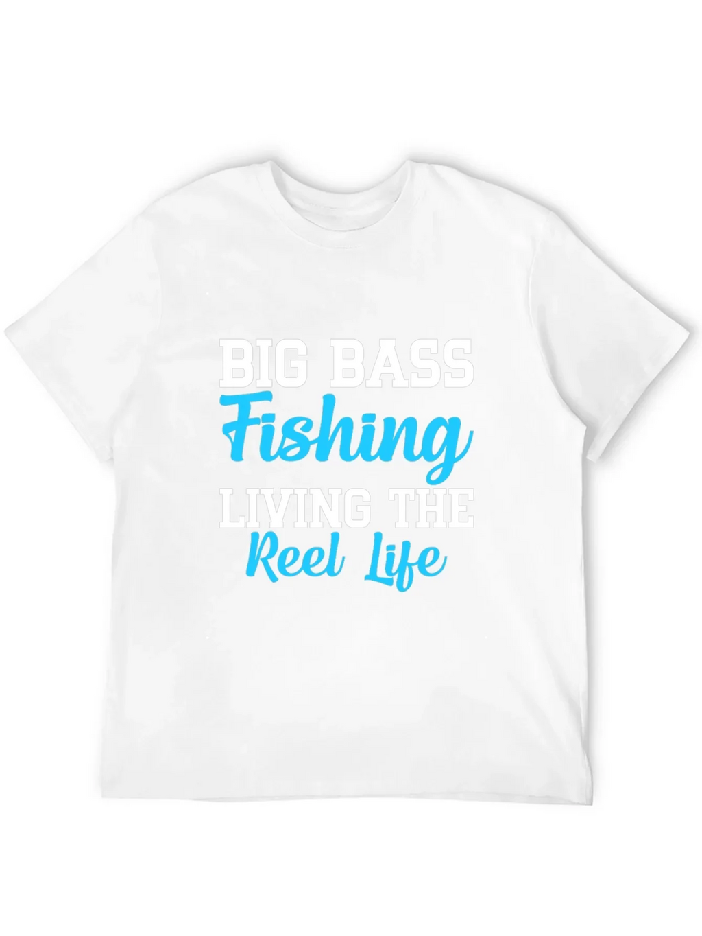 Big Bass Fishing T-Shirt - Reel Life Tee