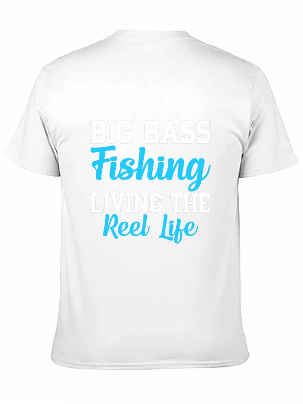 Big Bass Fishing T-Shirt - Reel Life Tee