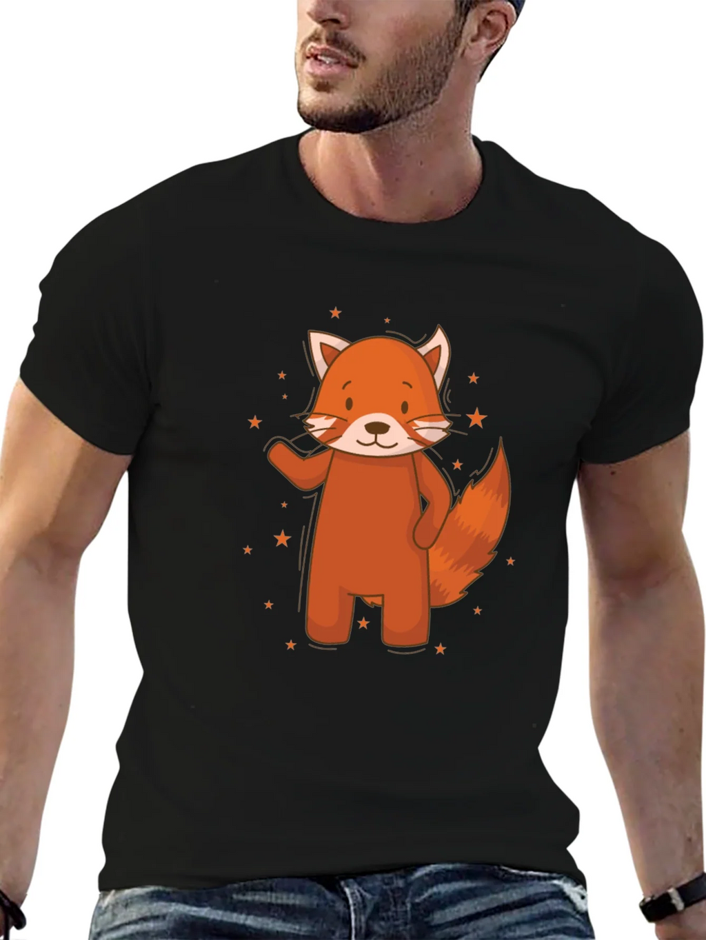 Cute Red Panda Graphic T-Shirt