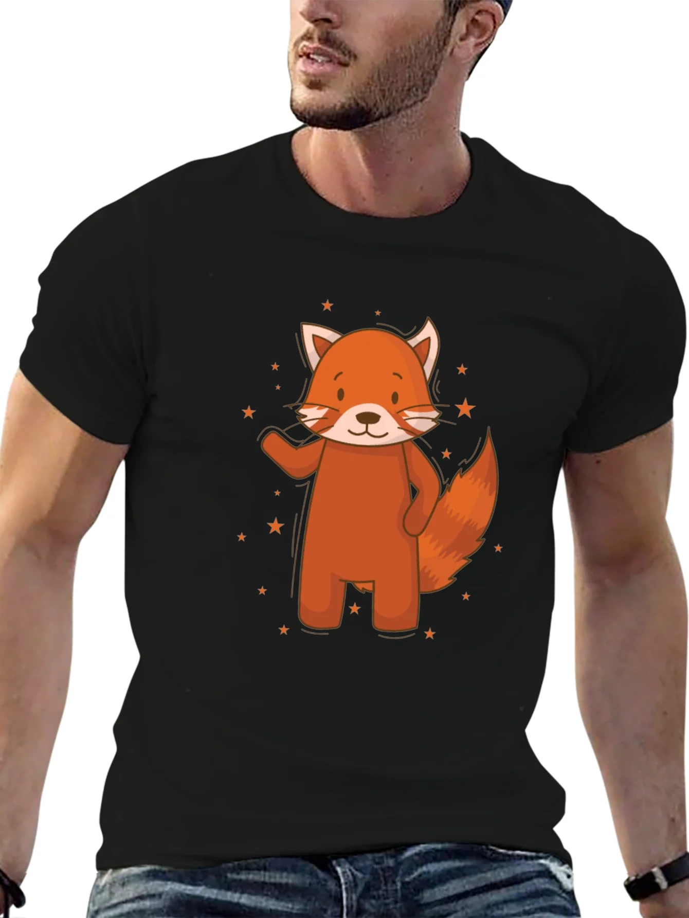 Cute Red Panda Graphic T-Shirt