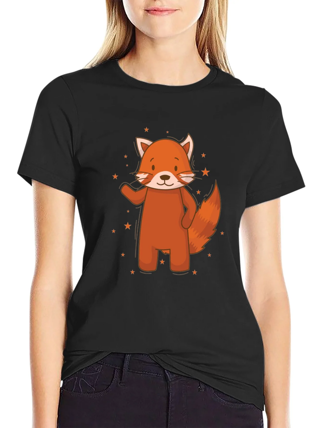 Cute Red Panda Graphic T-Shirt