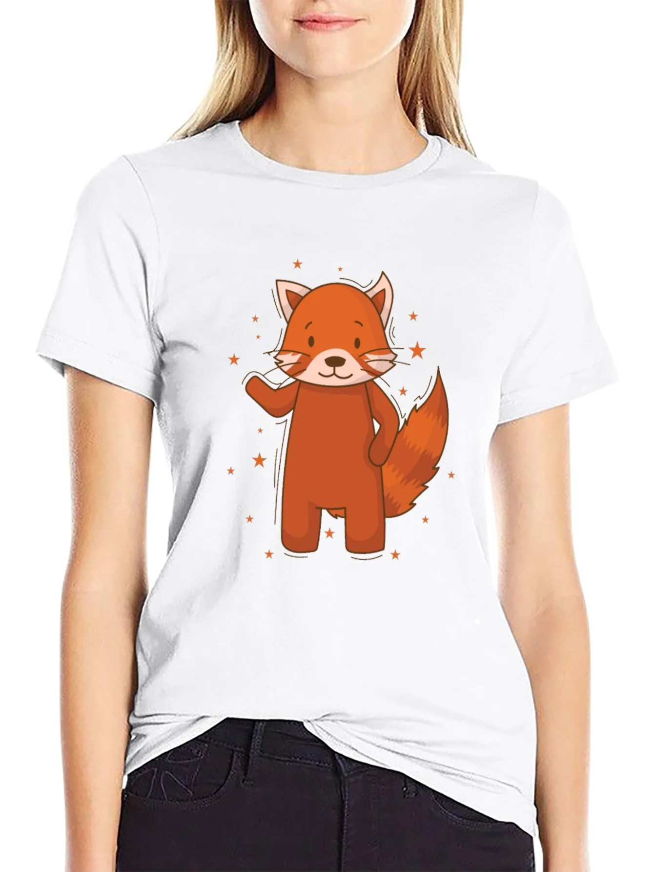 Cute Red Panda Graphic T-Shirt
