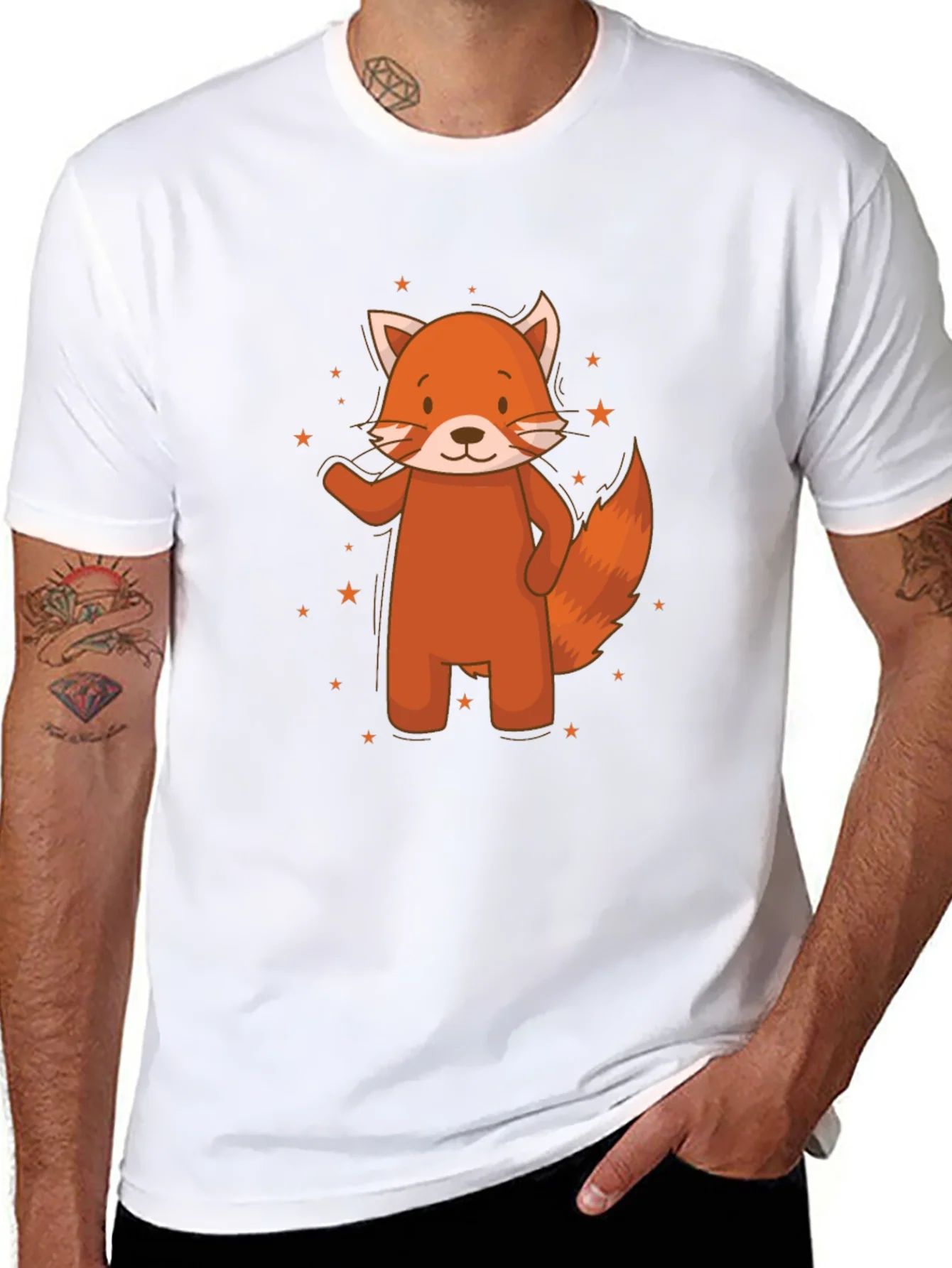 Cute Red Panda Graphic T-Shirt