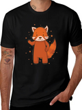 Cute Red Panda Graphic T-Shirt