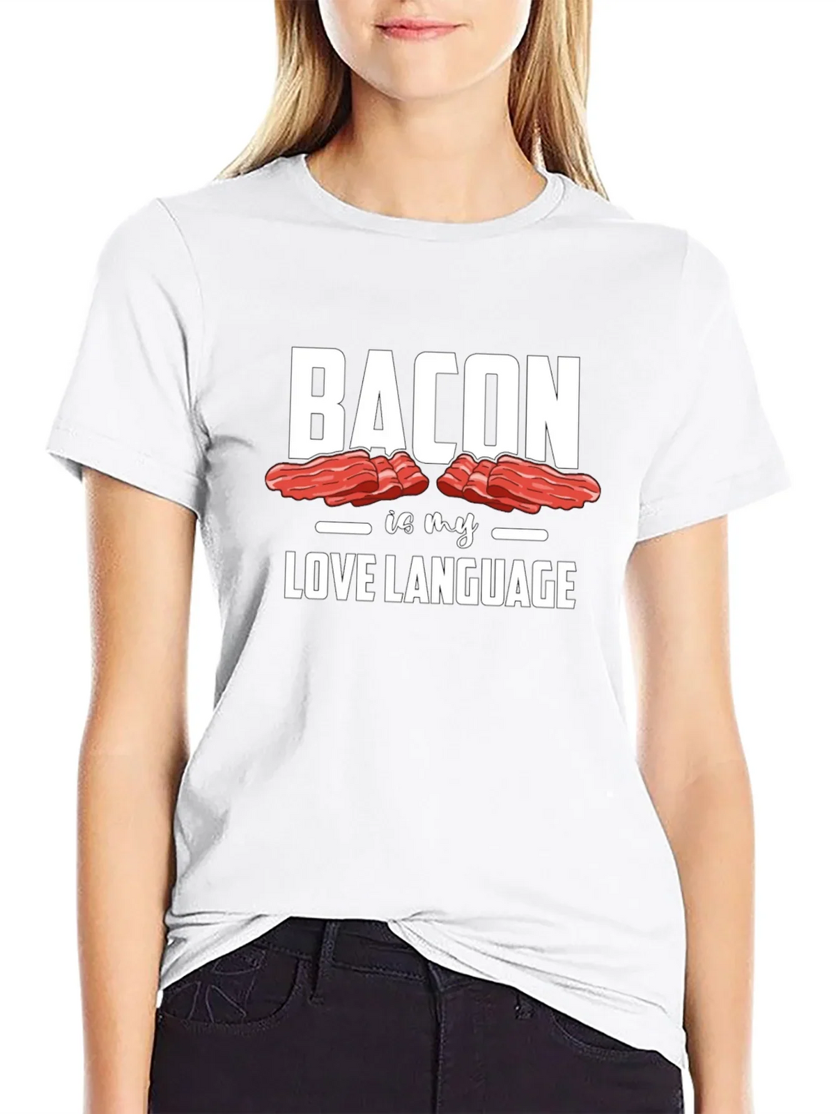 Bacon is My Love Language Graphic Tee - Unisex