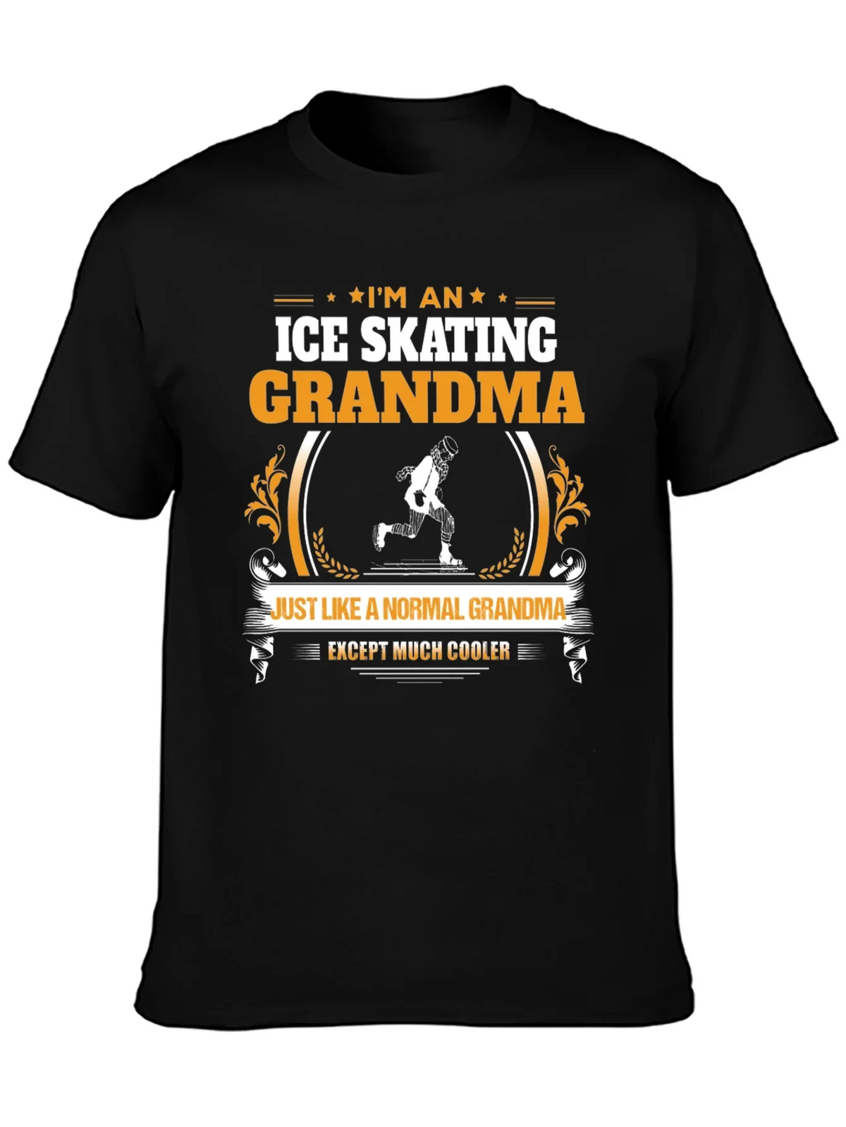 Ice Skating Grandma T-Shirt