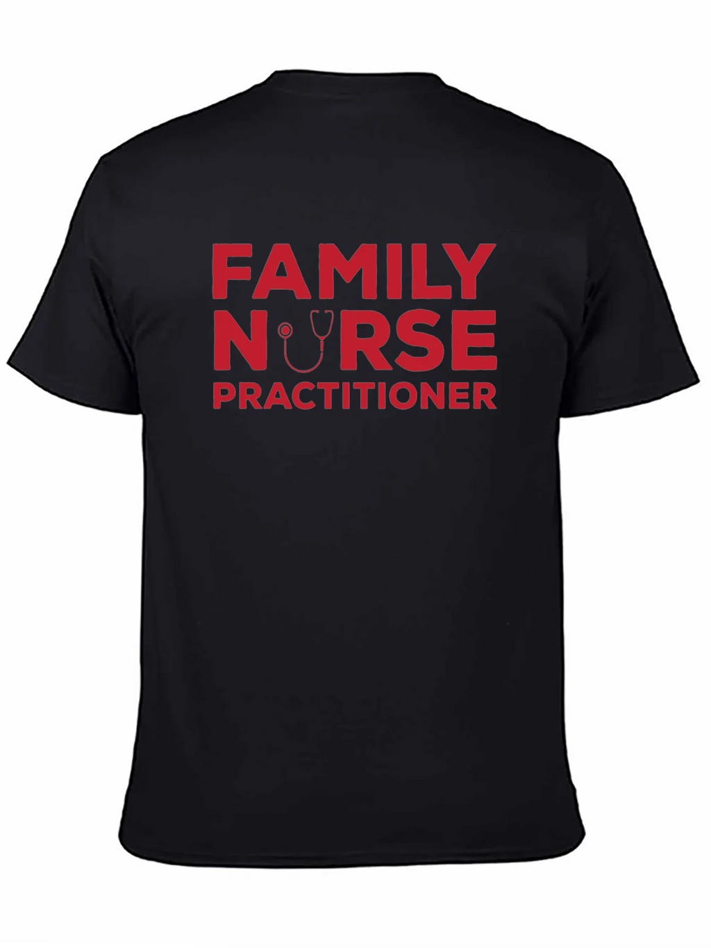 Family Nurse Practitioner Black T-Shirt