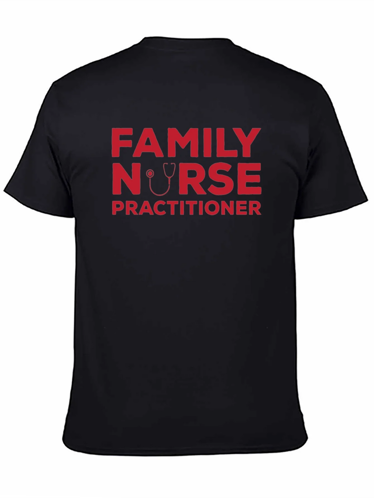 Family Nurse Practitioner Black T-Shirt